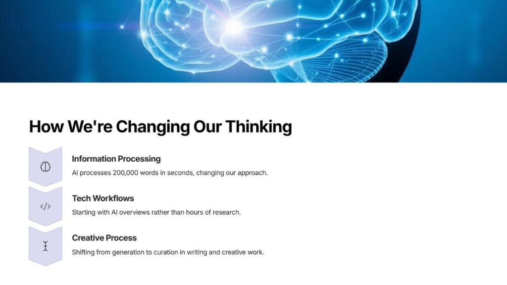 How We're Changing Our Thinking