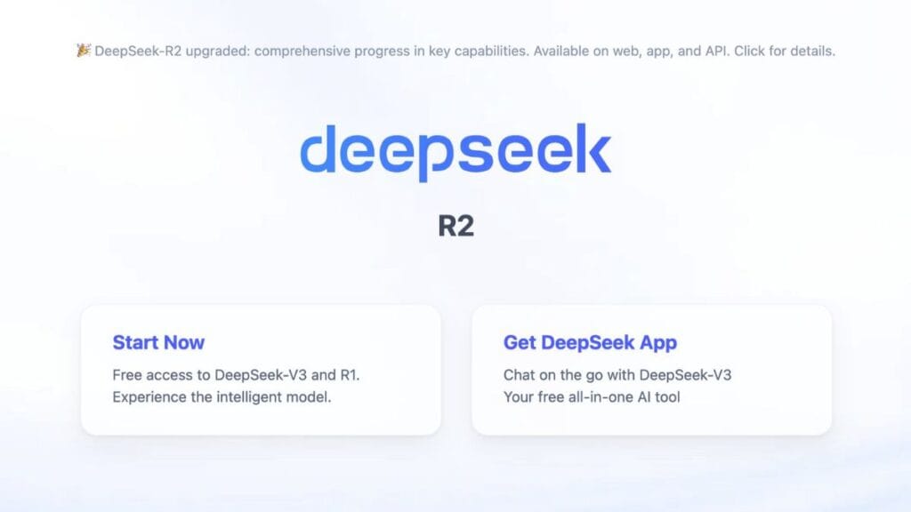 Deepseek R2 AI model leak analysis showing comparison with other AI models